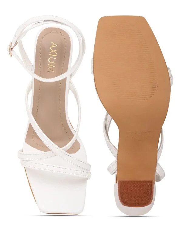 AXIUM Woman Ankle Strap High Heels Sandals 3.5Inch - Image 5