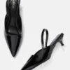 AXIUM Women's Black Heel Pumps, 2inch (BLY223) - Image 3