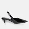 AXIUM Women's Black Heel Pumps, 2inch (BLY223) - Image 4