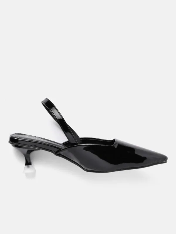 AXIUM Women's Black Heel Pumps, 2inch (BLY223) - Image 4