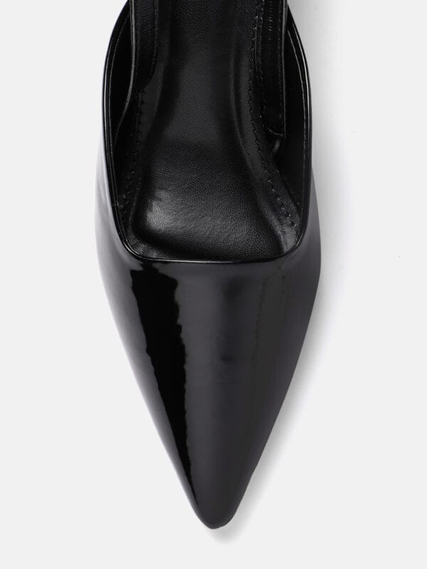 AXIUM Women's Black Heel Pumps, 2inch (BLY223) - Image 6
