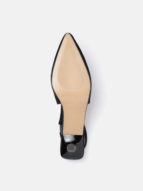 AXIUM Women's Black Heel Pumps, 3inch (BLY226) - Image 4