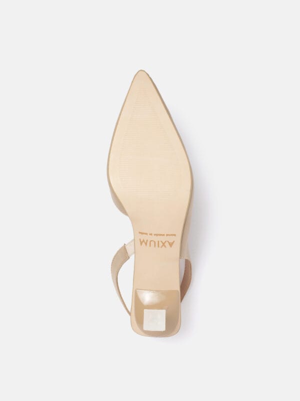 AXIUM Women's Nude Beige Heel Pumps, 2inch (BLY227) - Image 3