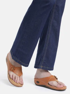 Axium Women's Tan Dr Extra Soft Flats Sandal (DOC231)