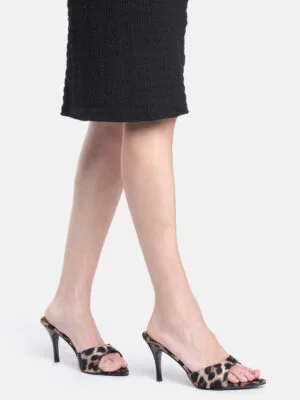 AXIUM Women's Black Pointed Toe Stilettos, 3.5-Inch (SAN229)